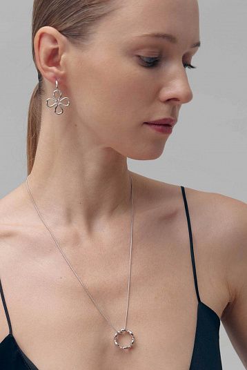 Моносерьга Alvaar Бесконечный цветок