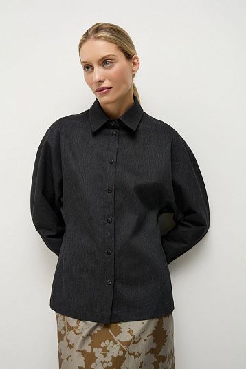 Рубашка из итальянской джинсы