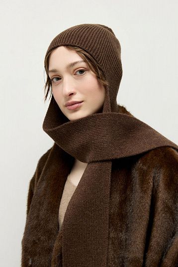 Шапка-шарф из мериноса Шапка-шарф из мериноса