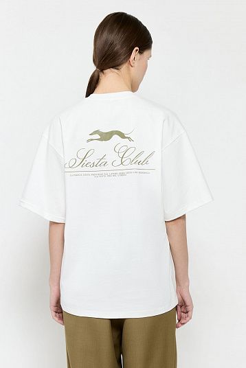Футболка Siesta club молочный