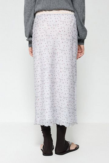 Юбка 2 в 1 вишни