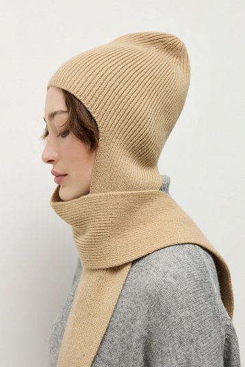 Шапка-шарф из мериноса Шапка-шарф из мериноса