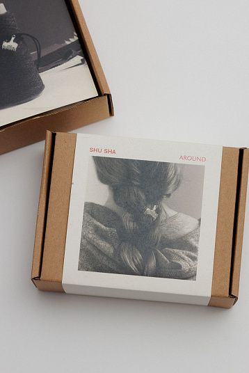 Брошь «Челнок» Around x SHU SHA  родий