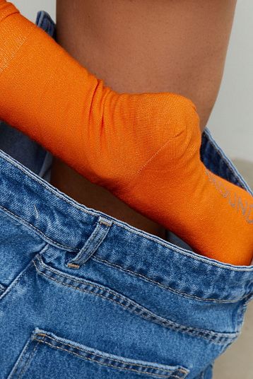 Носки AROUND  оранжевый