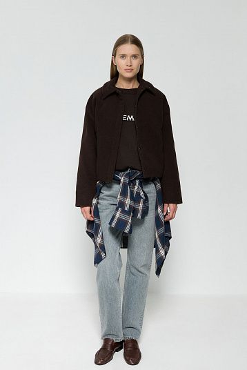 Джемпер HOMEMATE коричневый