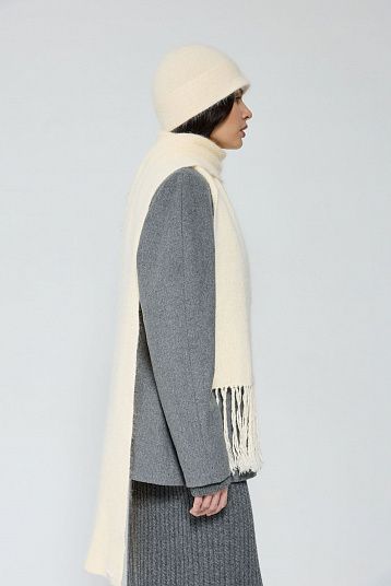 Шарф из ангоры масло