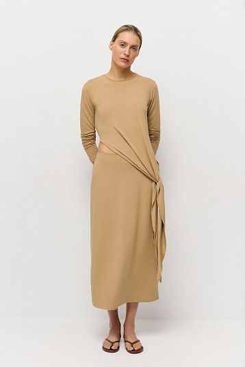 Лонгслив асимметричный