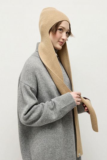Шапка-шарф из мериноса Шапка-шарф из мериноса