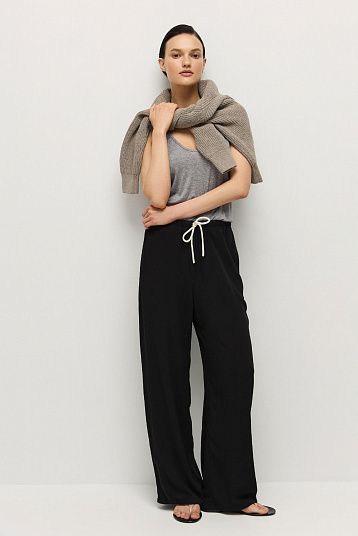 Брюки из тонкой вискозы