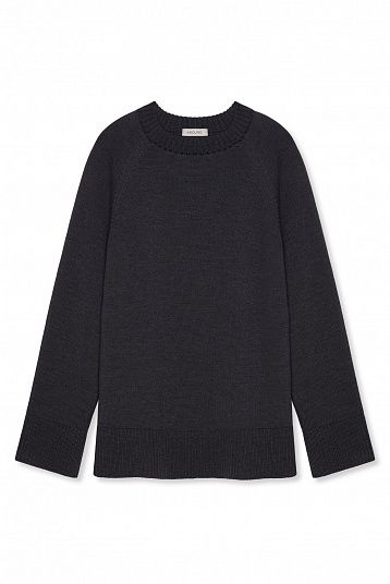 Базовый джемпер из мериноса ver.2.0 графит