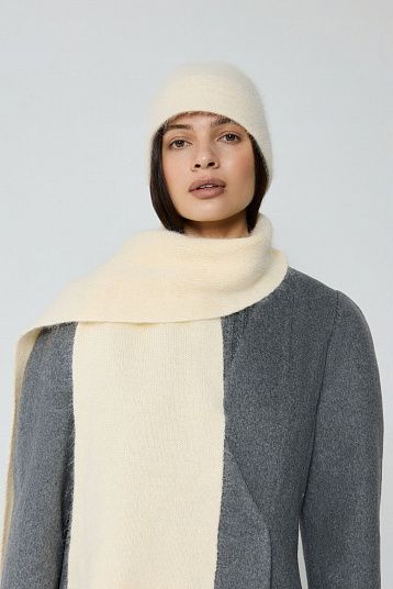 Шарф из ангоры масло