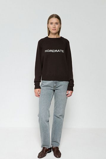 Джемпер HOMEMATE коричневый