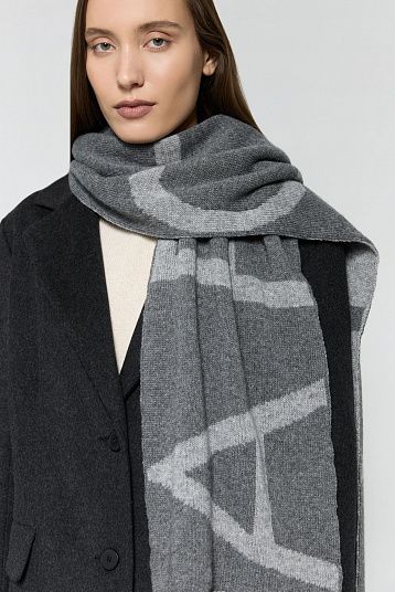 Шарф AROUND серый