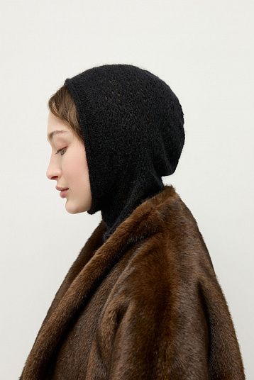 Капор ажурный