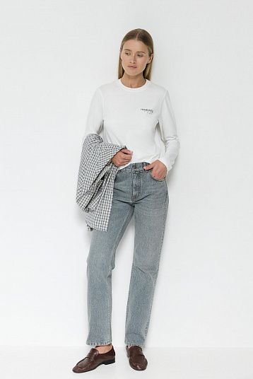 Лонгслив HOMEMATE молочный