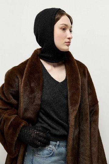Капор ажурный