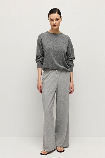 Брюки из модала с хлопком