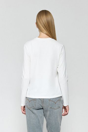 Лонгслив HOMEMATE молочный