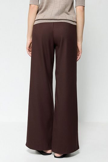 Брюки элегантные шоколадный