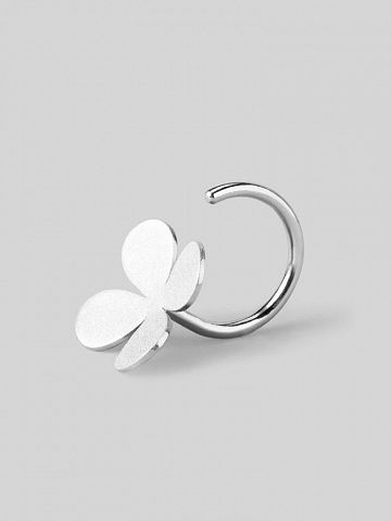 Кольцо Flower серебро