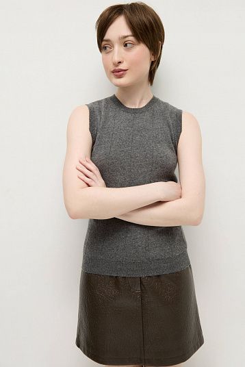 Жилет из кашемира