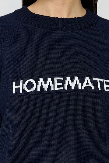 Джемпер HOMEMATE чернильный