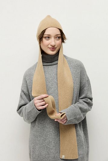 Шапка-шарф из мериноса Шапка-шарф из мериноса