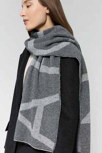 Шарф AROUND серый