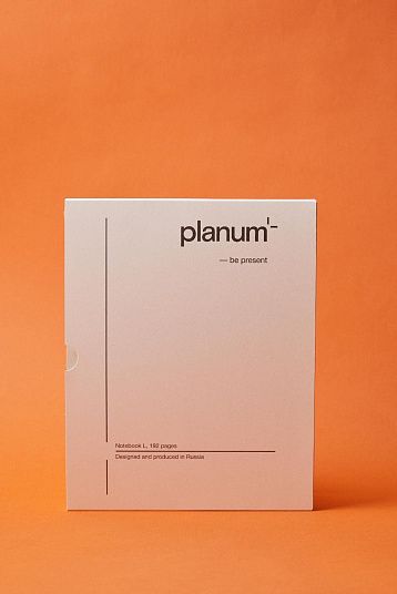 Блокнот Planum Notebook серый