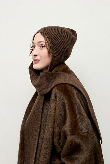 Шапка-шарф из мериноса Шапка-шарф из мериноса
